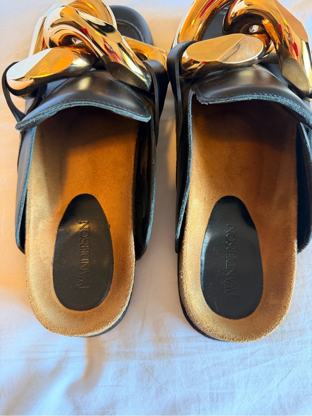 JW Anderson Chunky Napa Chain Slide Mules - Picture 12 of 14